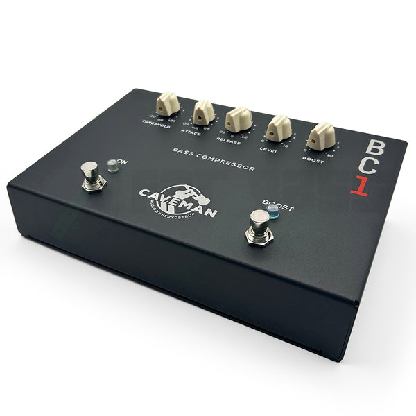 compressor boost pedal Caveman Audio BC1 Bass Compressor