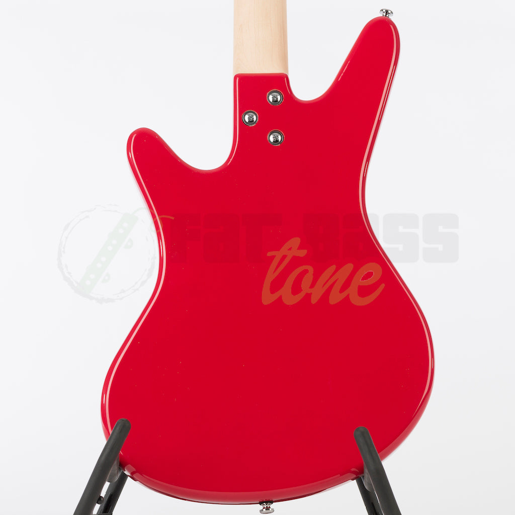 body back view of the dakota red  version of the Nordstrand Acinonyx Short Scale Cat Bass