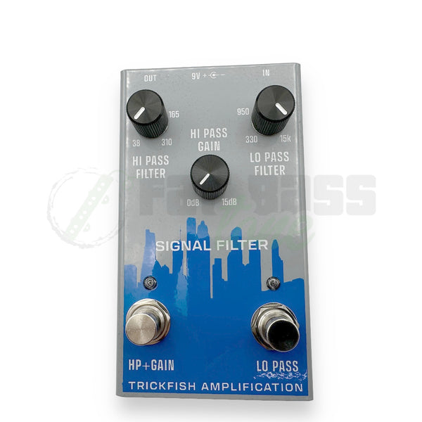 bass guitar delay pedal Trickfish Signal Filter Colour:Magnet The controls are ergonomically e-motion e-Bike Welt Wiesbaden hydrating