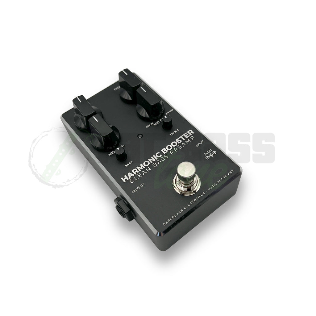 front view of Darkglass Harmonic Booster Bass Preamp Pedal