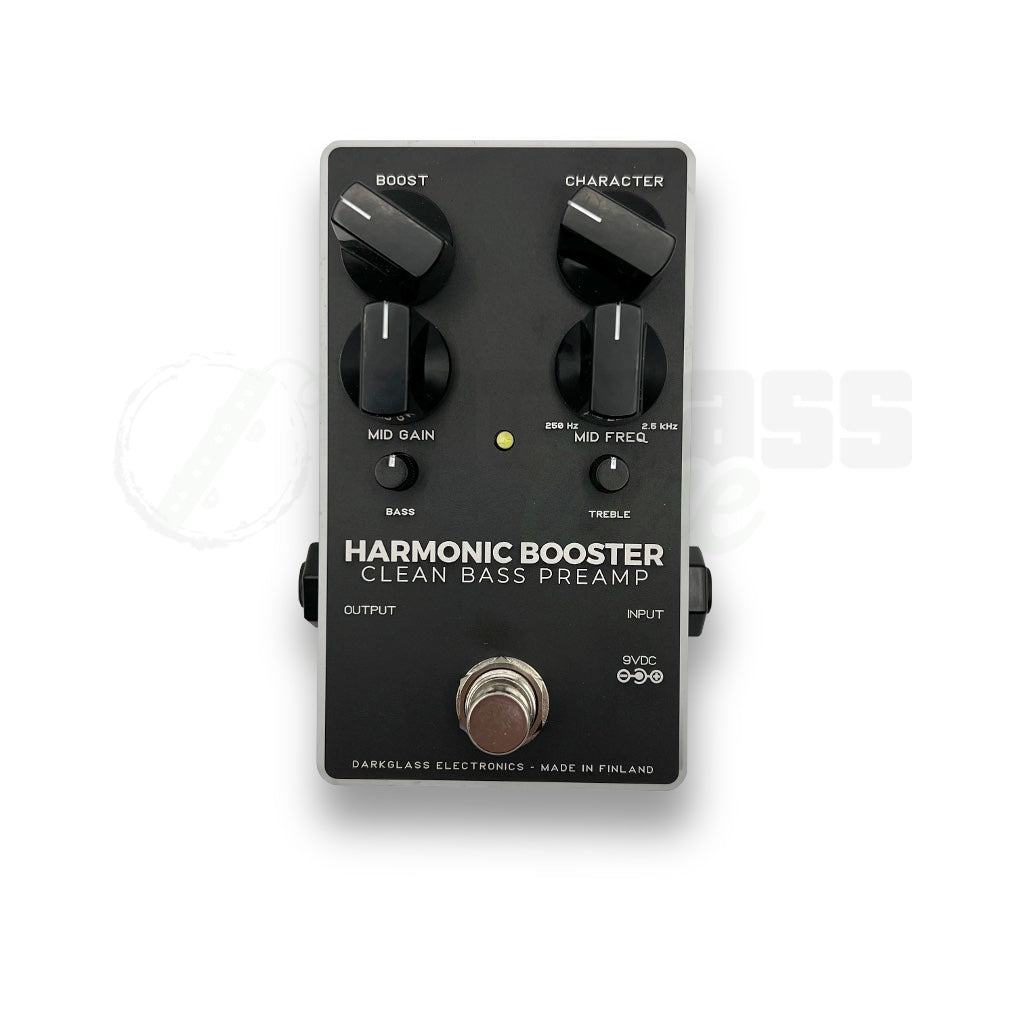 top view of Darkglass Harmonic Booster Bass Preamp Pedal