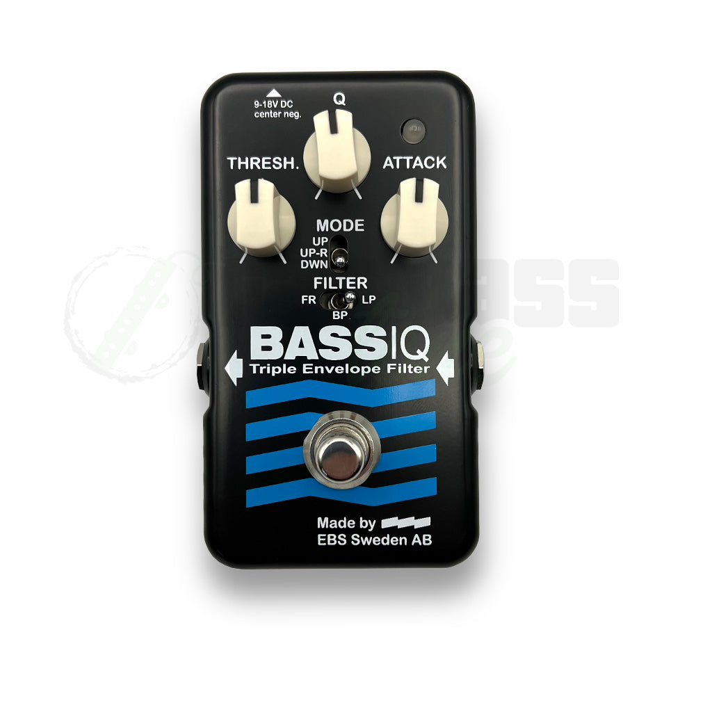 top view of EBS BassIQ Blue Label Bass Pedal