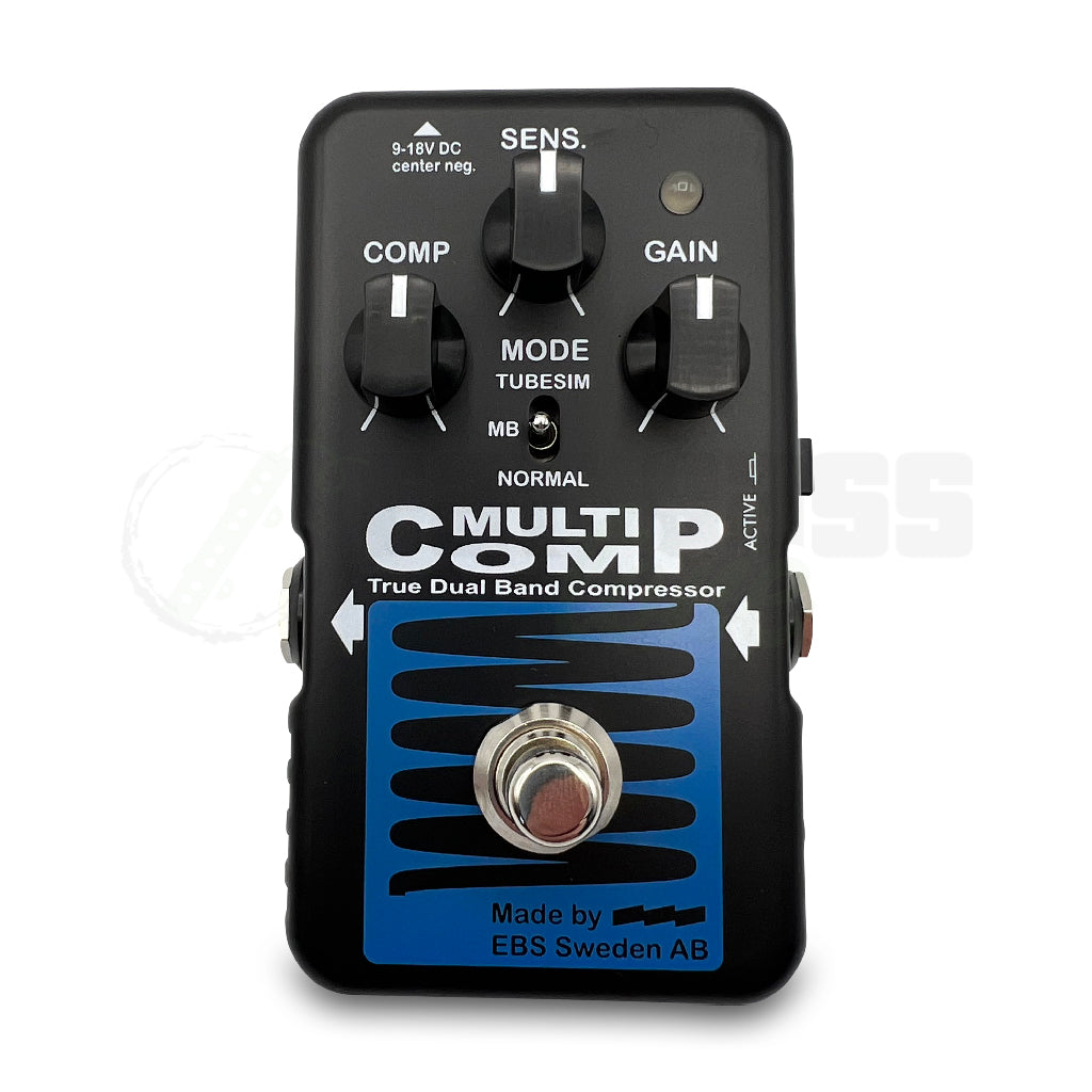 top view of EBS Multicomp bass pedal
