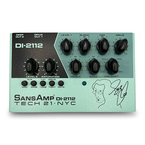 Tech 21 NYC Geddy Lee DI-2112 Signature Sansamp Outboard 