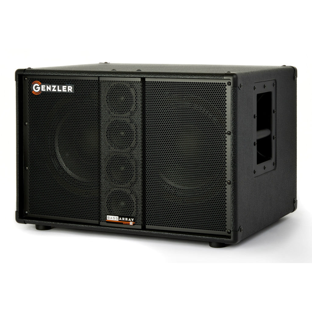 front view of the Genzler BA2-210-3STR Bass Array Series 2 Bass Cabinet