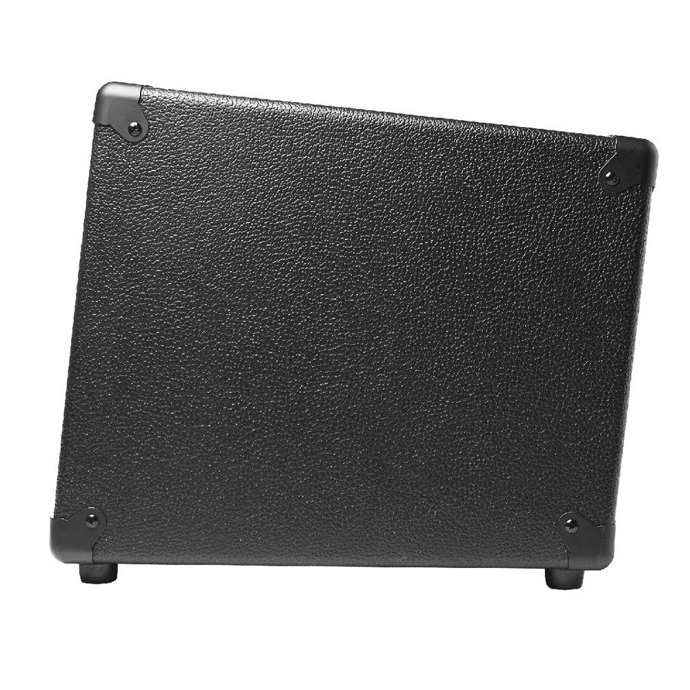 side view of the Genzler BA10-2-S2 Bass Array Series 2 Bass Cabinet showing the slanted nature of the cabinet