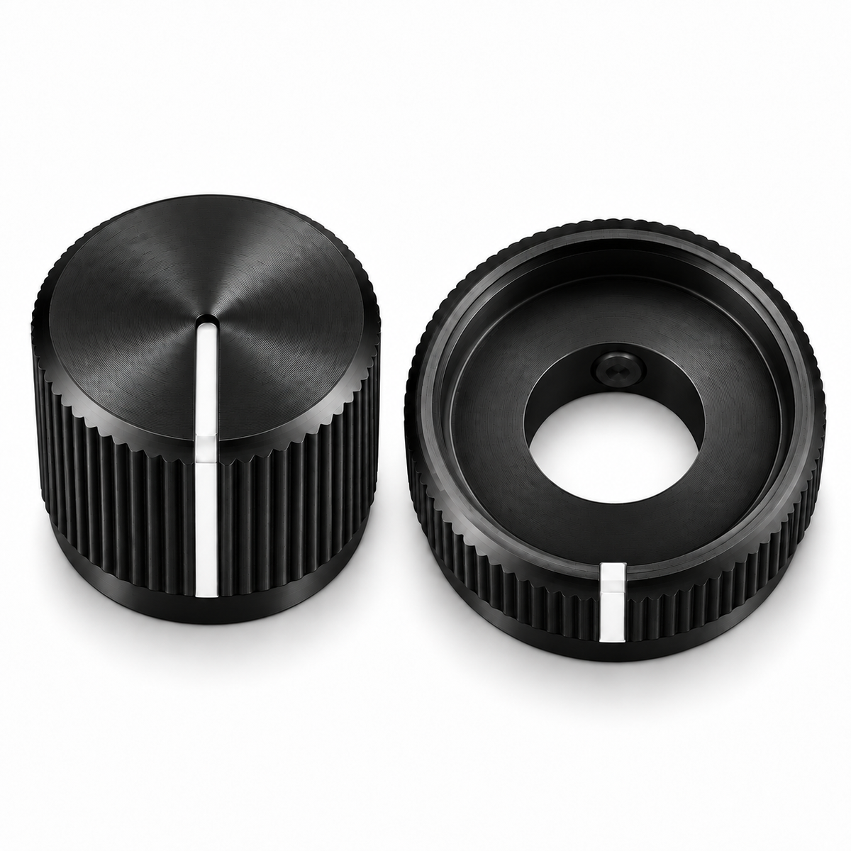 Concentric Aluminum Bass Knobs