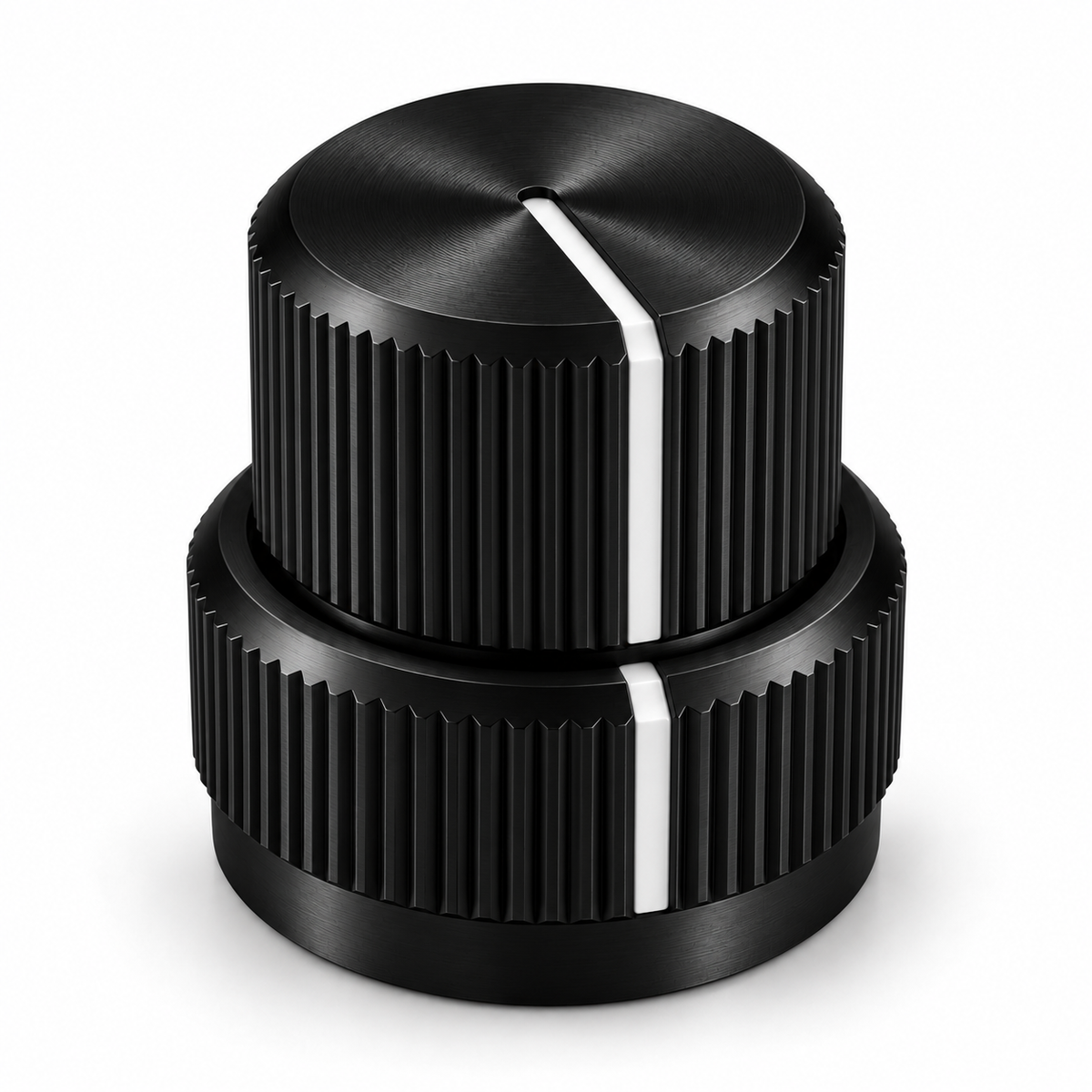 Concentric Aluminum Bass Knobs