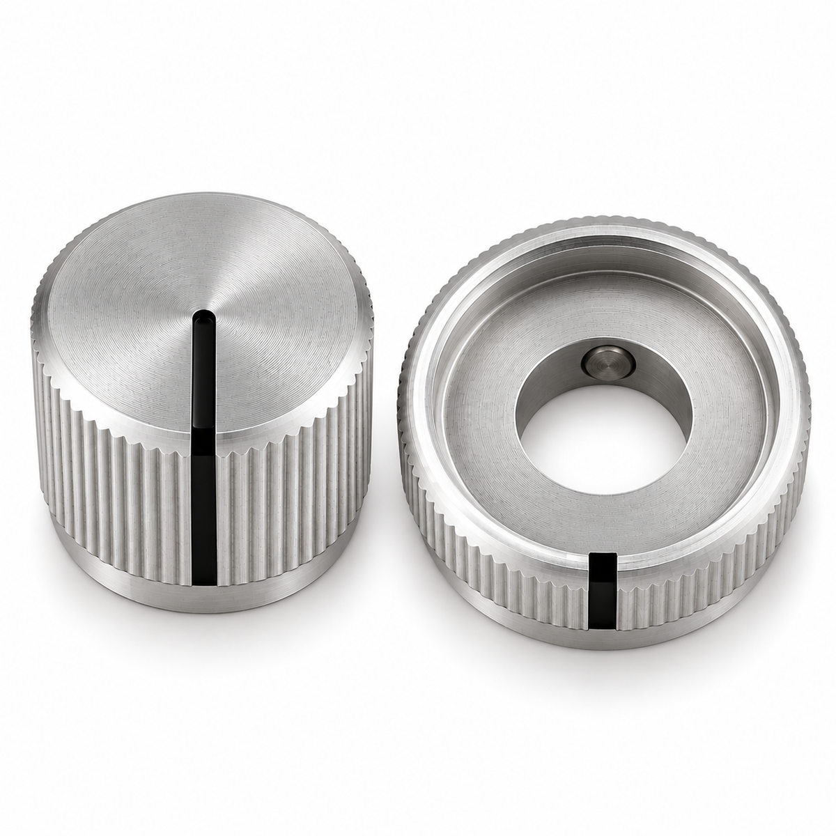 Concentric Aluminum Bass Knobs