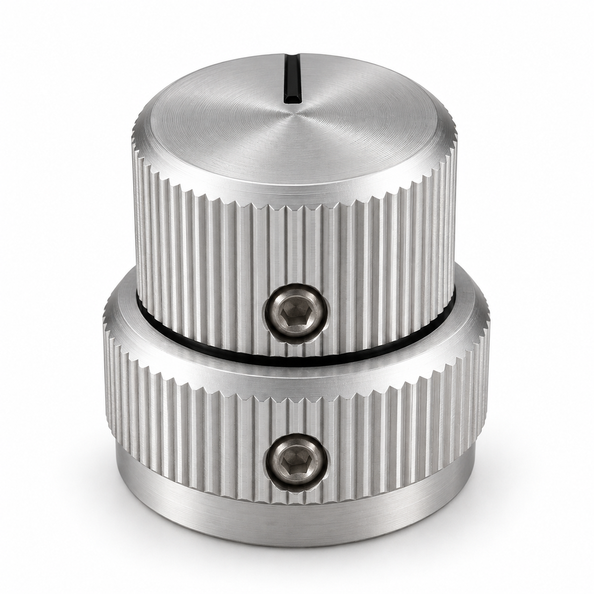 Concentric Aluminum Bass Knobs