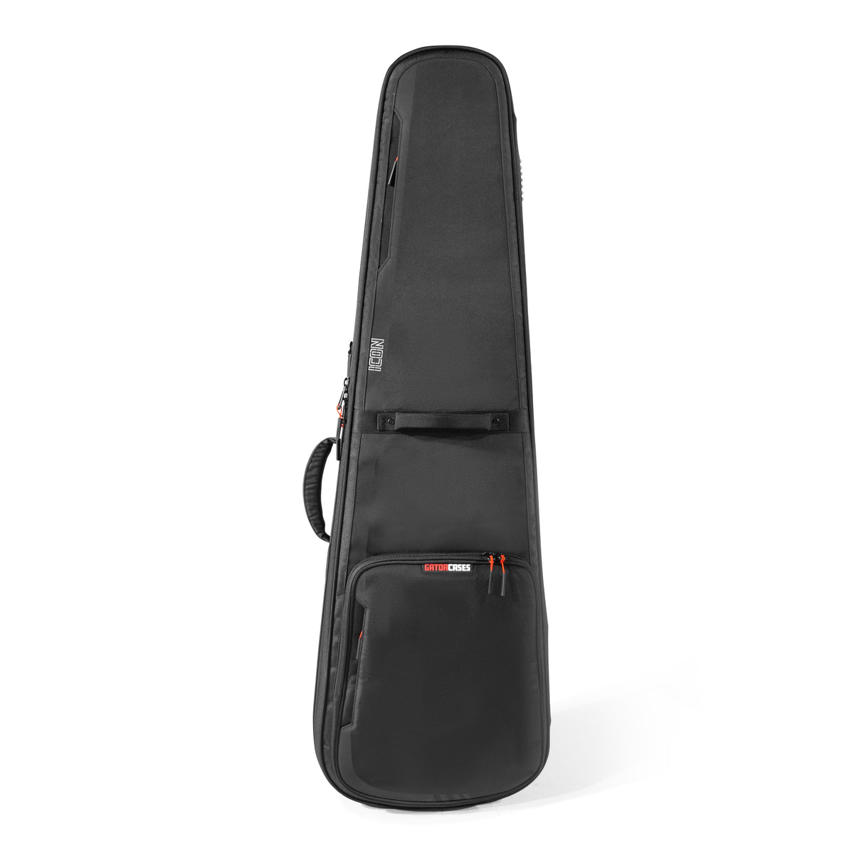 Front view of Gator ICON Series Bass Gig Bag in Black