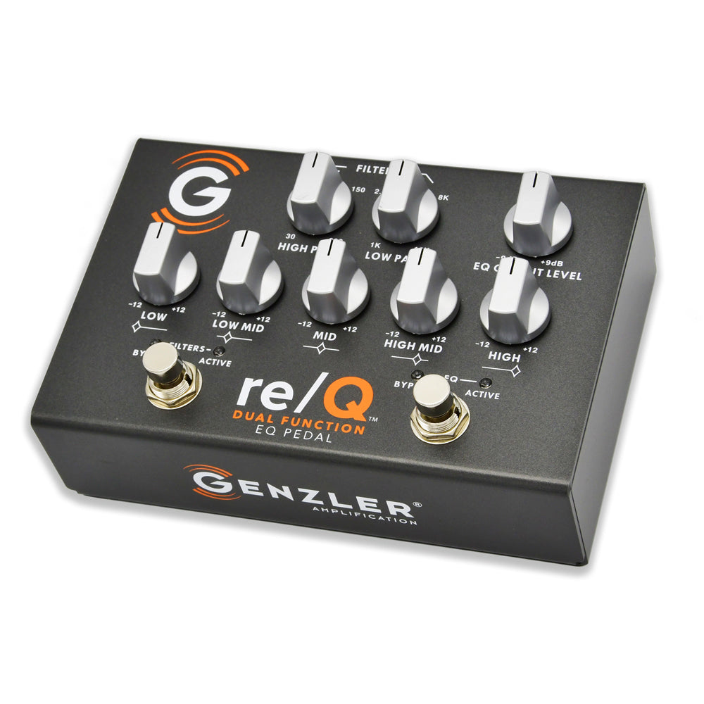 front view of Genzler re/Q Dual Function EQ Bass pedal