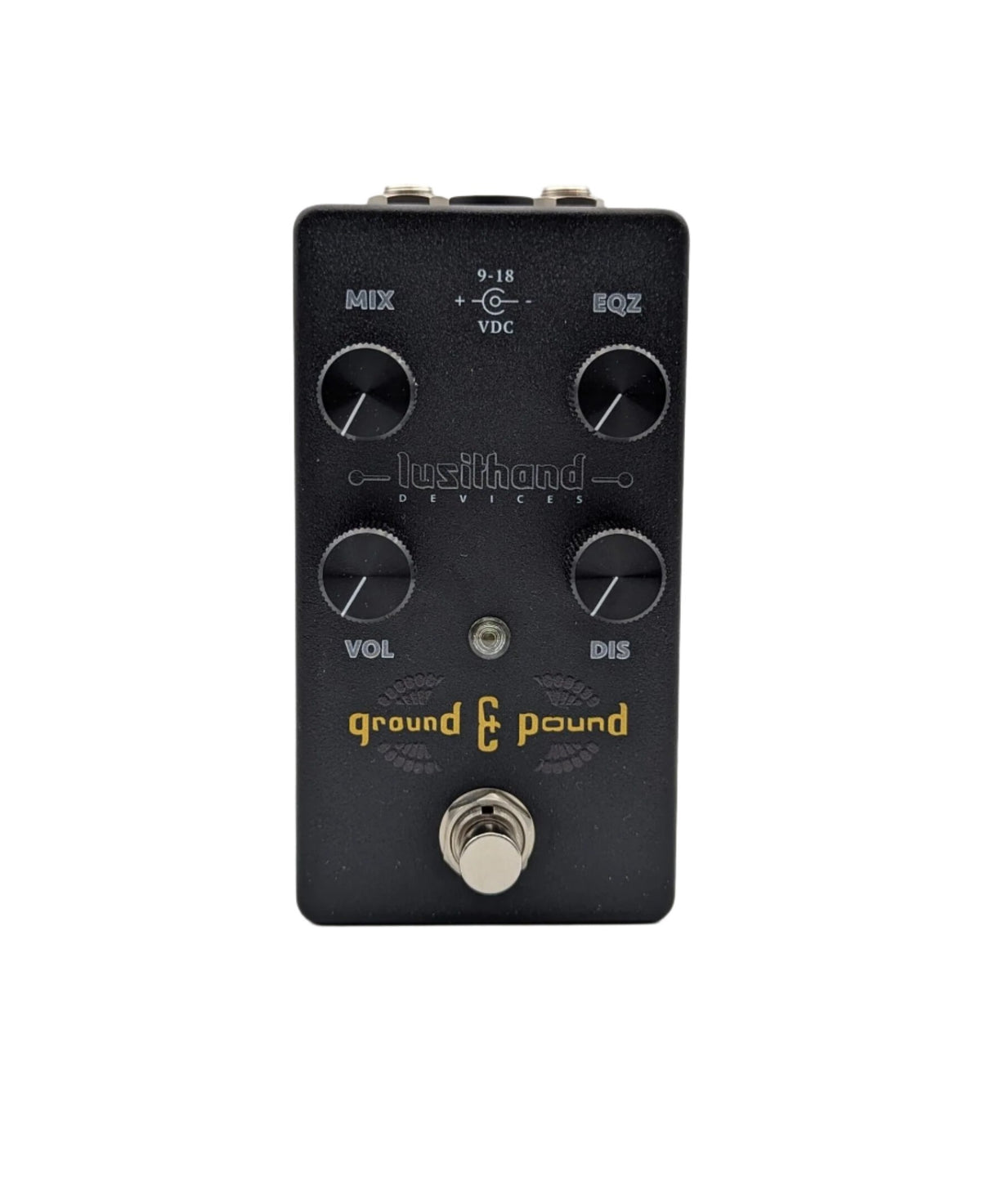 Front view of Lusithand Ground &amp; Pound Bass Pedal