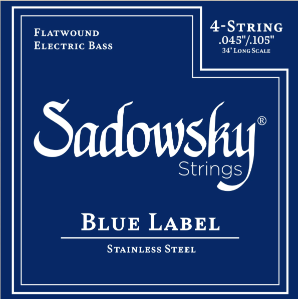 Sadowsky Bass Strings – Blue Label | 4 & 5 String