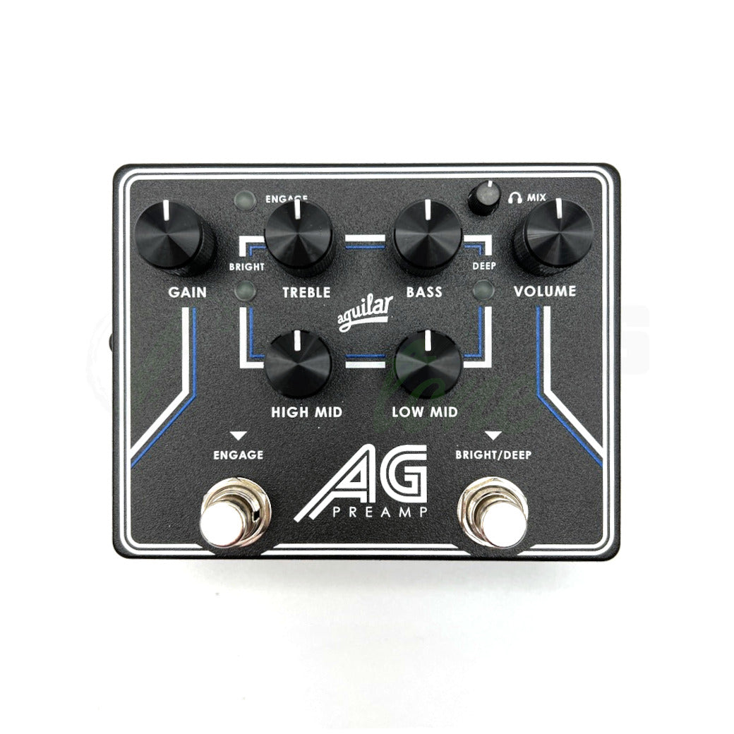 top view of the Aguilar AG Preamp/DI
