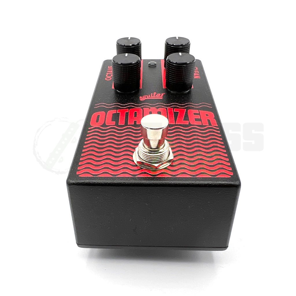 low front angle view of the Aguilar Octamizer Bass Pedal