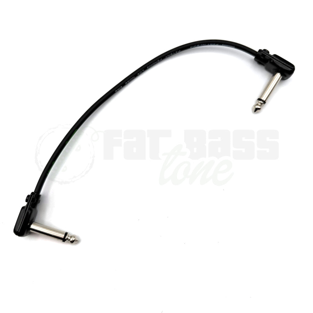 Fat Bass Tone Premium Low-Profile Pedalboard Patch Cable 8 Inch