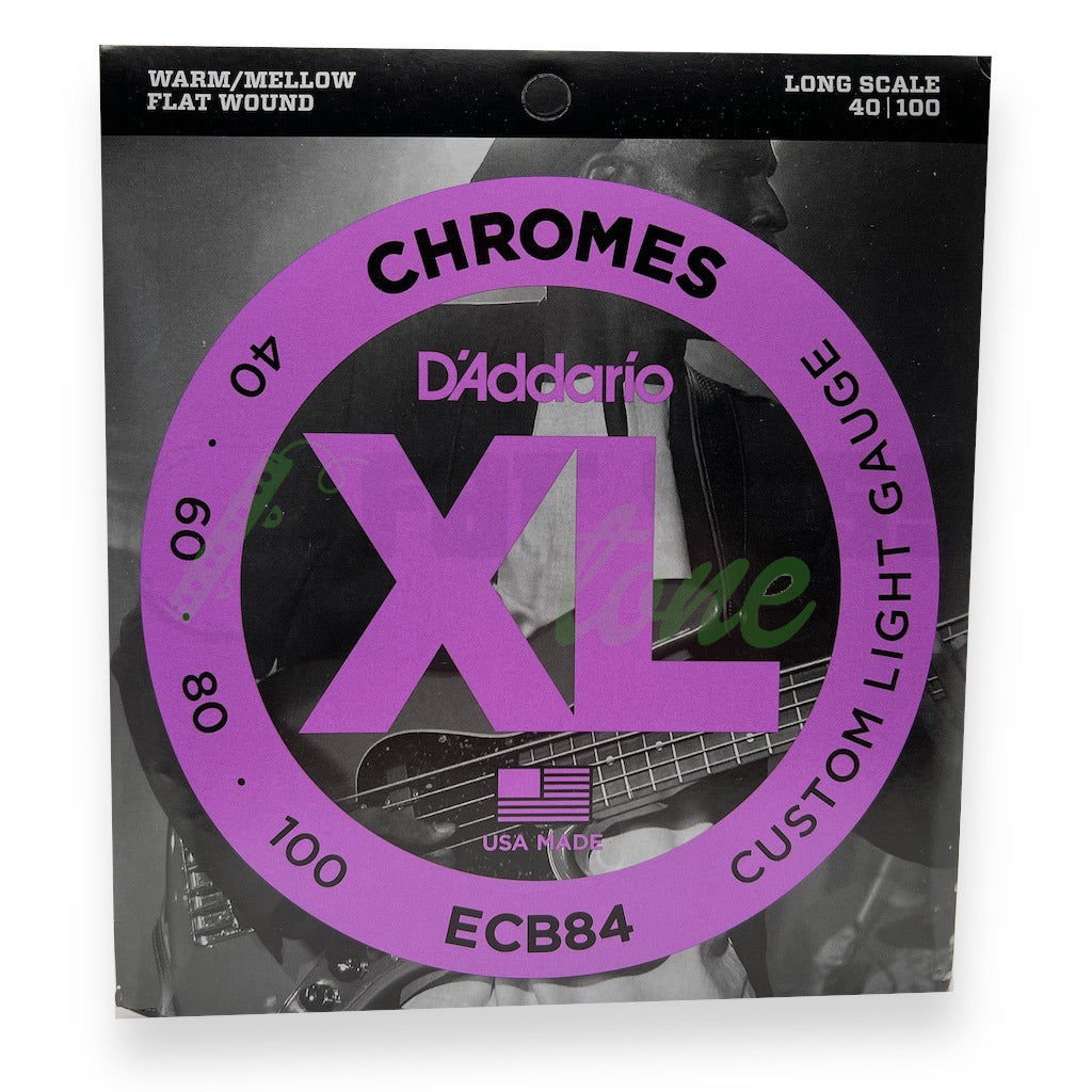packaging view of the D&#39;Addario XL Chromes Bass Strings ECB84