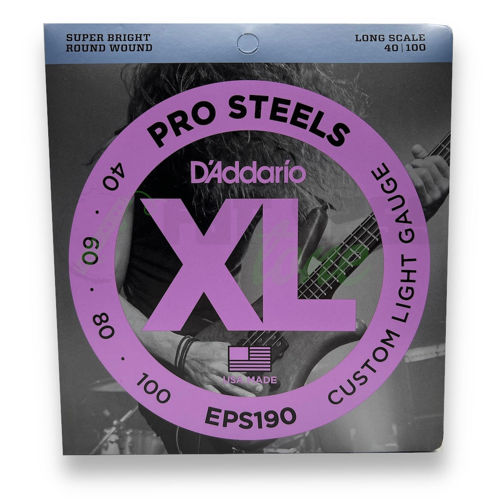 D'Addario XL ProSteels Bass Strings