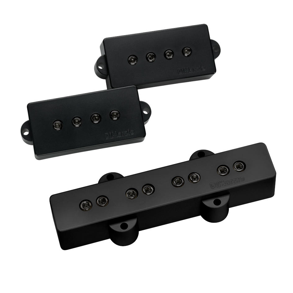 DiMarzio Model PJ 4 String Bass Pickups DiMarzio Model PJ 4 String Bass Pickups