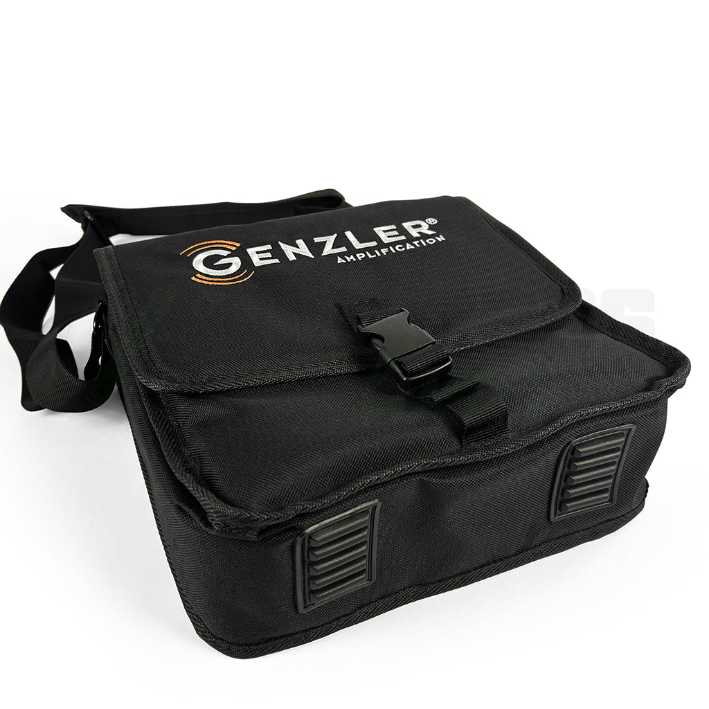 end view of the Genzler Magellan 350 Padded Carry Bag