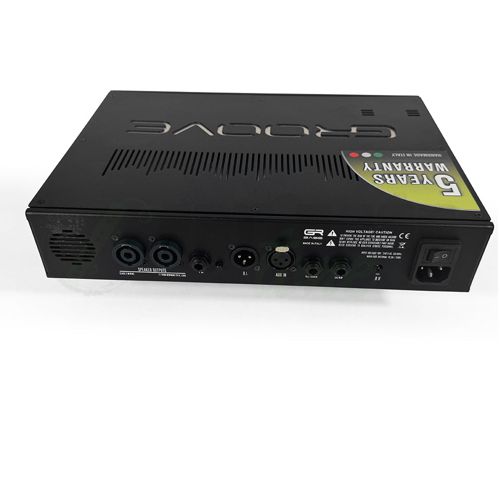 back top angle view of the GR Bass Groove 800 Bass Head
