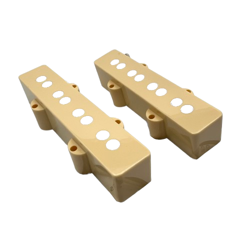 cream colored jazz bass pickup covers for replacement or new applications