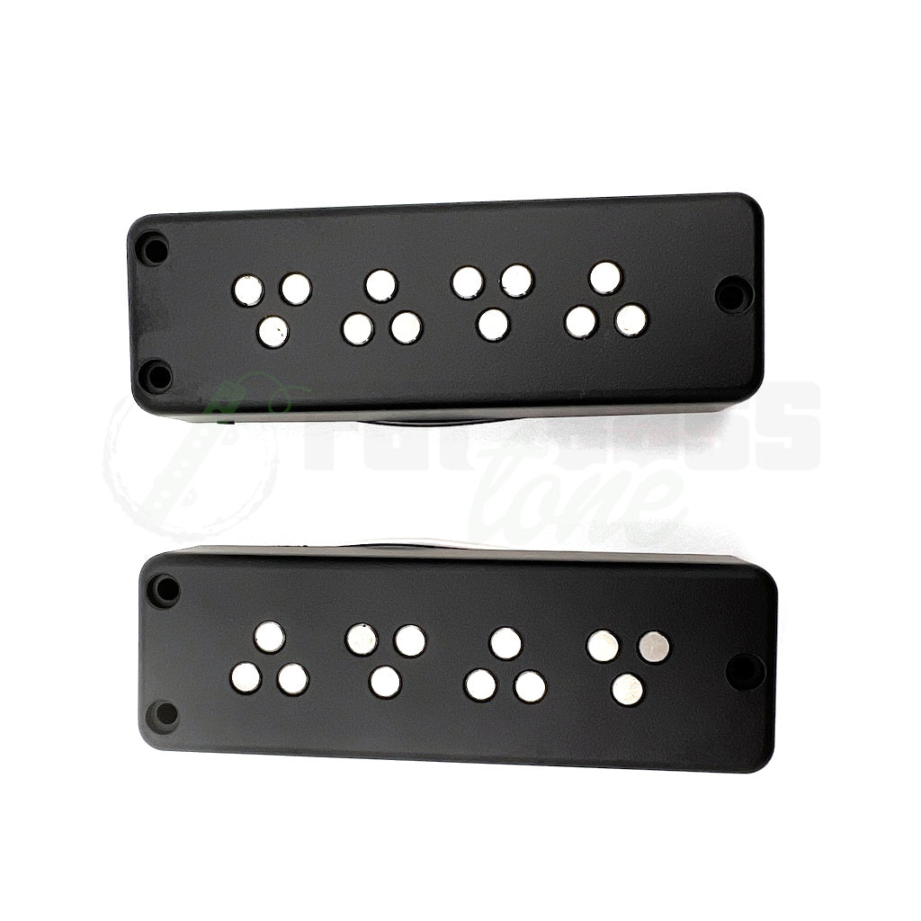 top view of the LeCompte Triple Threat Bass Pickups