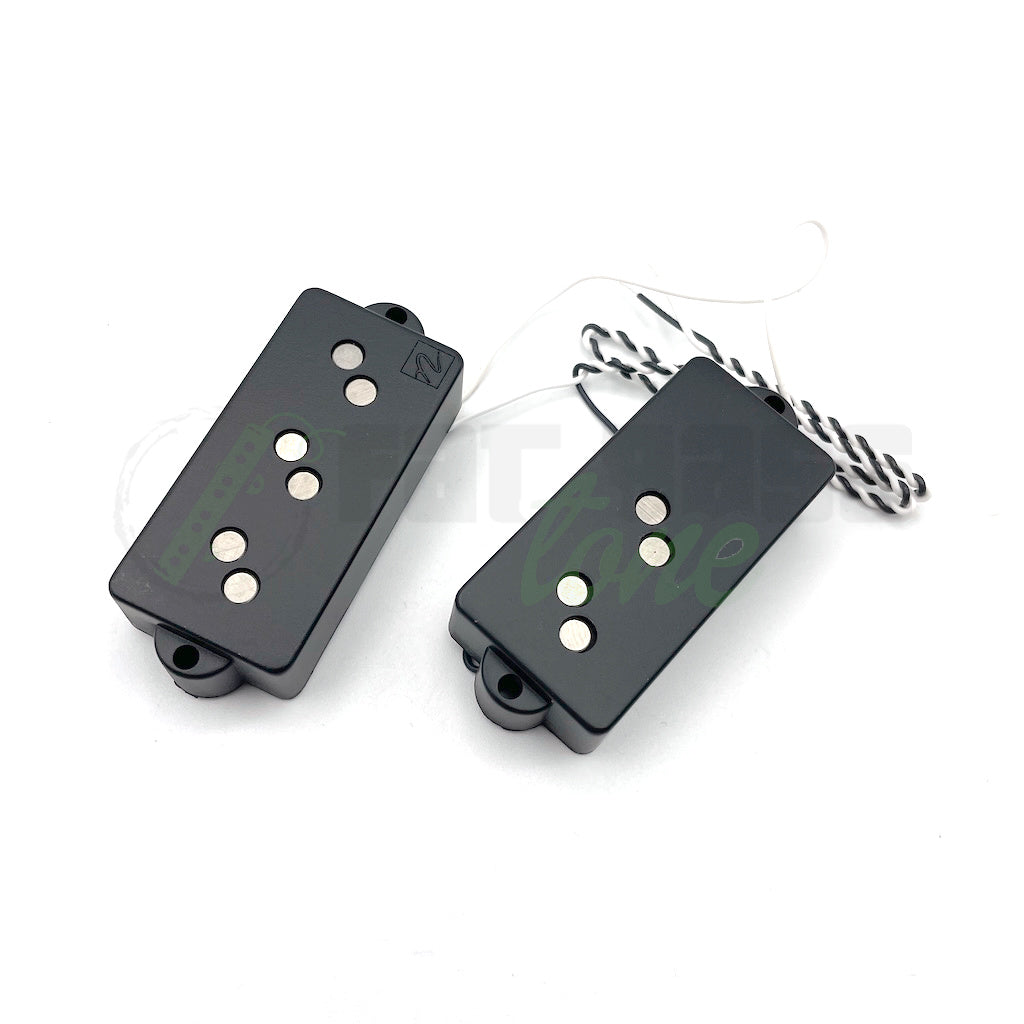 front top view of the Nordstrand NP5V 5 String Vintage Precision Bass® Pickup showing the pole pieces