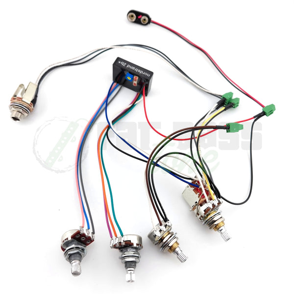 Nordstrand 2B+ Preamp オンボードプリアンプ Nordstrand Audio 2B+ 2 Band Boost Only Preamp