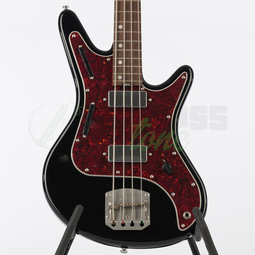 front body view of the black version of the Nordstrand Acinonyx Short Scale Cat Bass