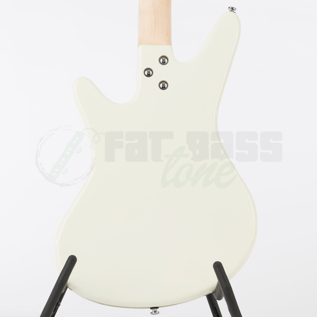 body back view of the white version of the Nordstrand Acinonyx Short Scale Cat Bass