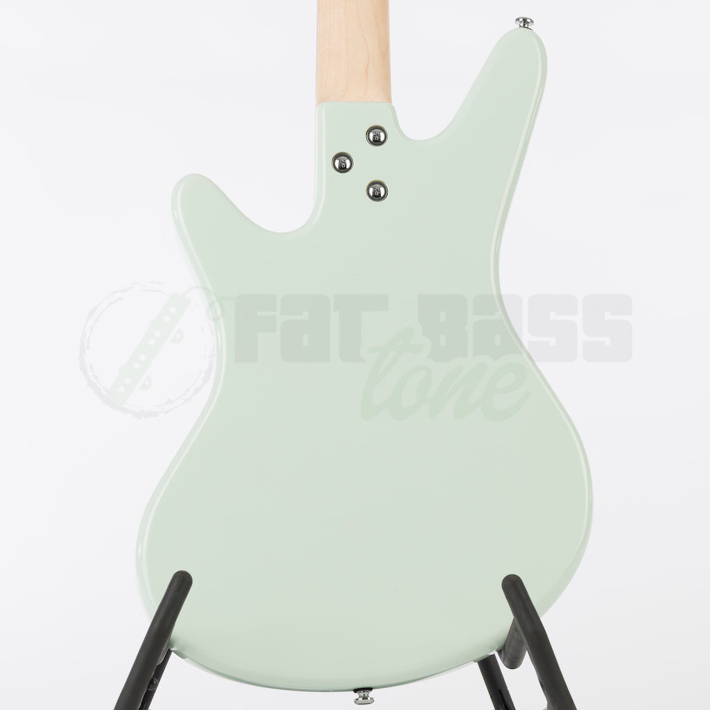 body front view of the surf green version of the Nordstrand Acinonyx Short Scale Cat Bass