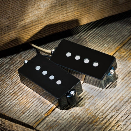 Front view of Lollar 4 String Split Coil Precision Bass Pickup