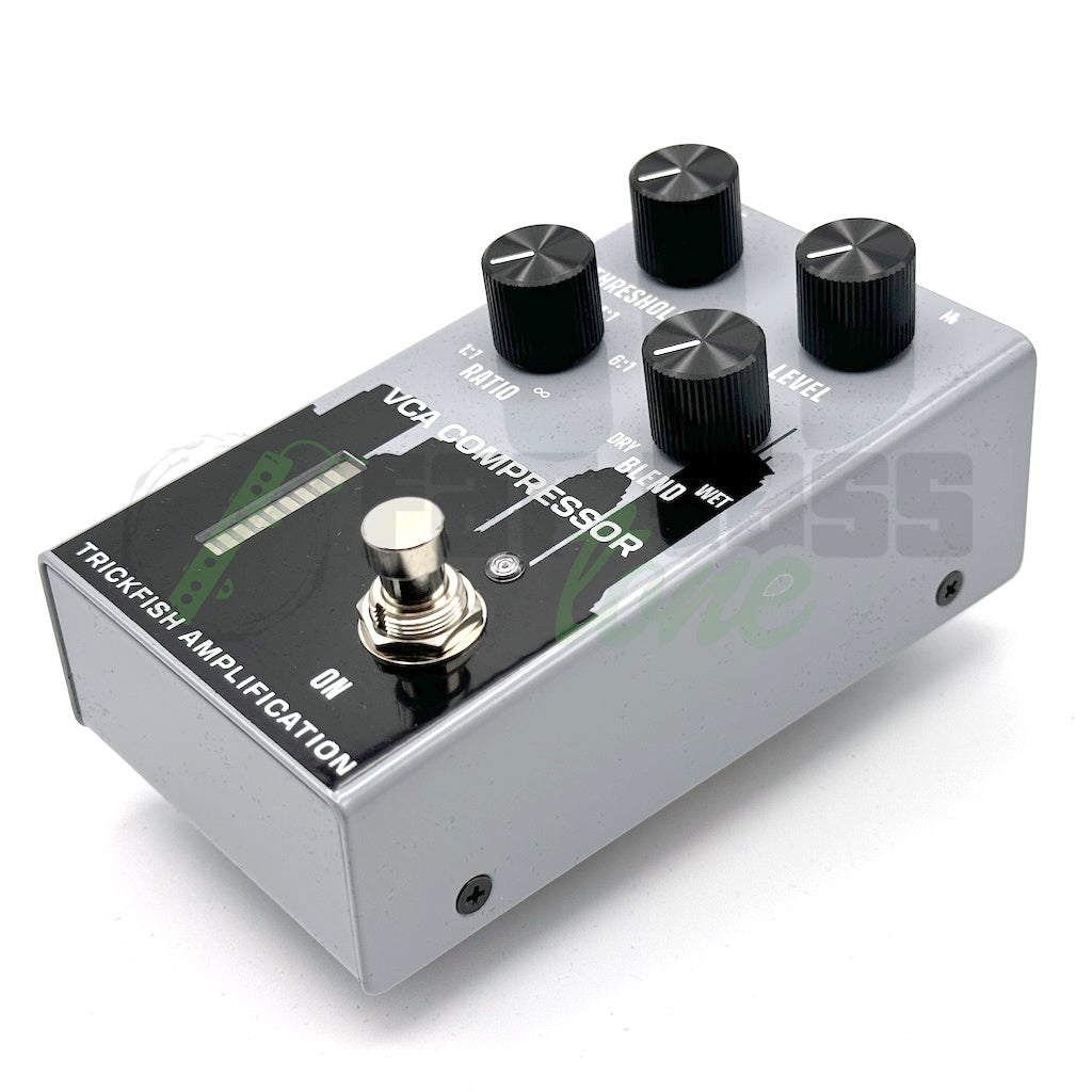 Trickfish Amplification VCA Compressor Bass Pedal Grey