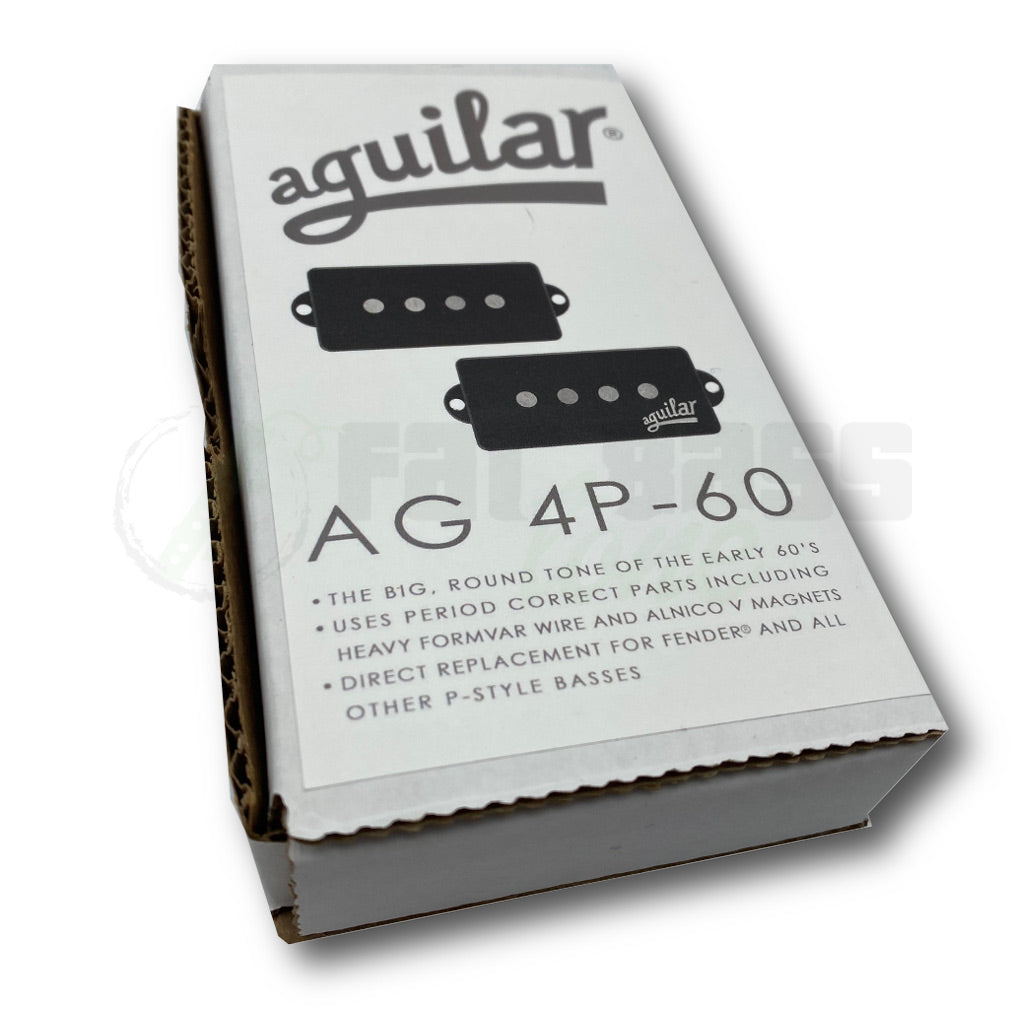 View of Packaging of Aguilar AG 4P-60 60&#39;s Era Pickup for Bass Guitar