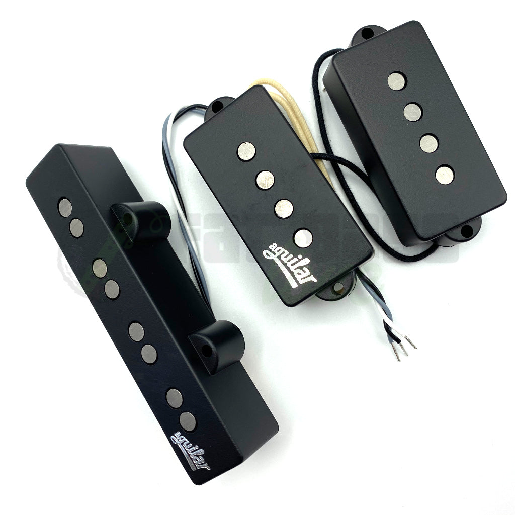 Top view of Aguilar AG 4P/J-HC 4 String Hum Cancelling Bass Pickups