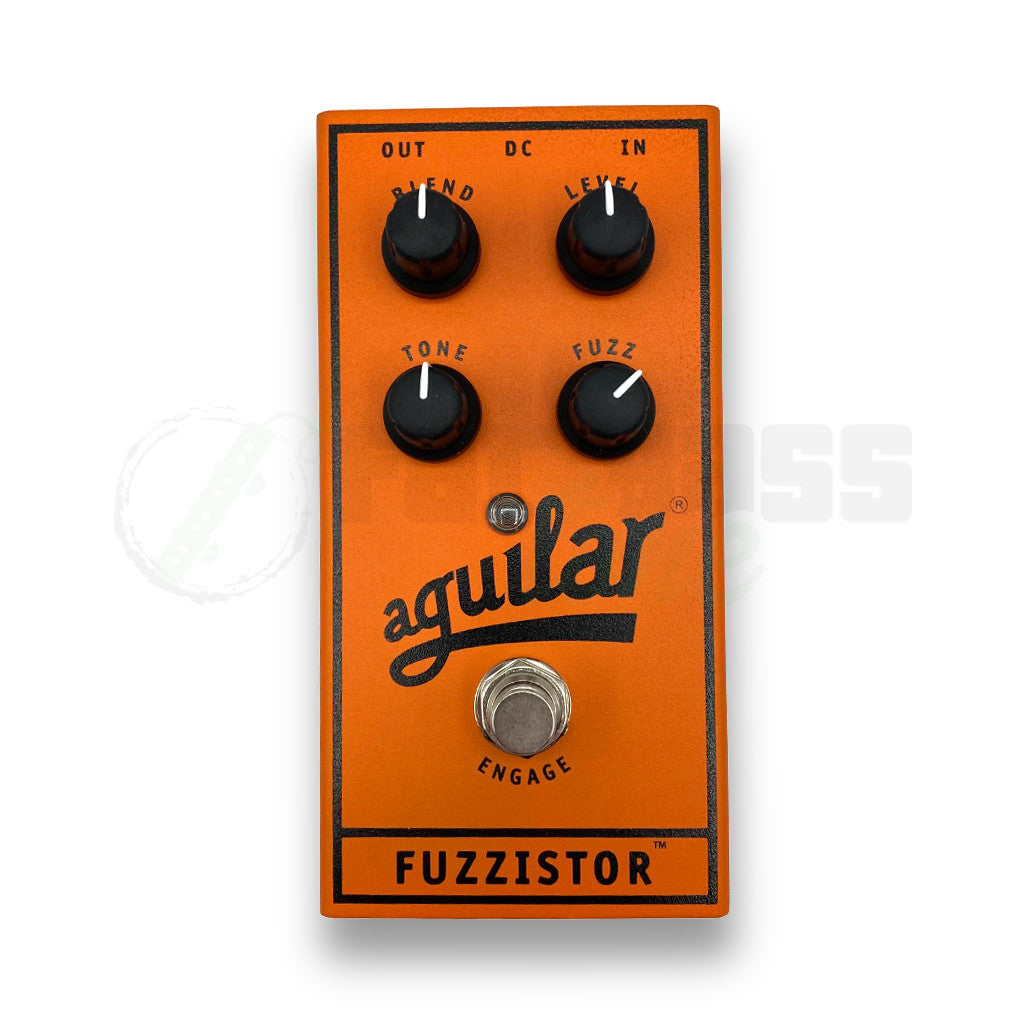 top view of Aguilar Fuzzistor Bass Pedal