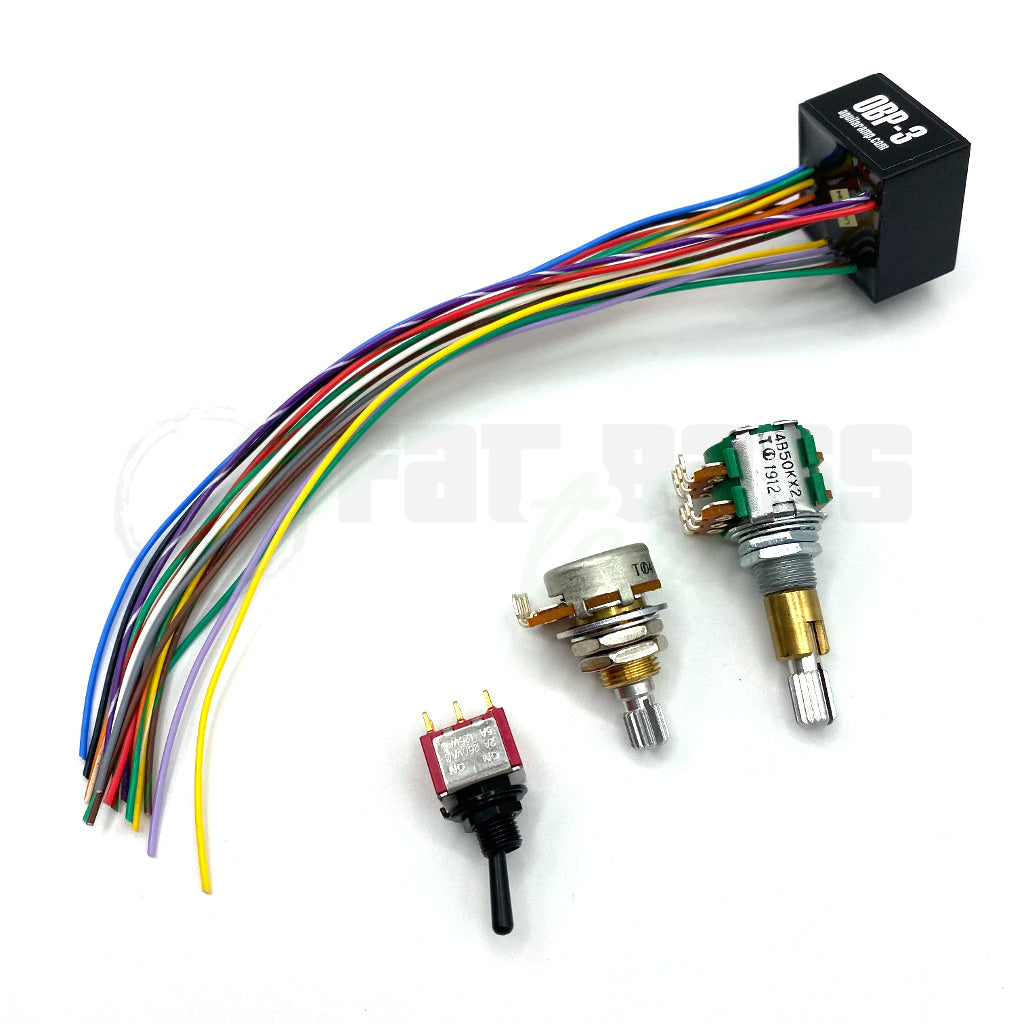Aguilar OBP-3 エレキベース用 オンボードプリアンプ Aguilar OBP-3 Bass Preamp Standard Kits