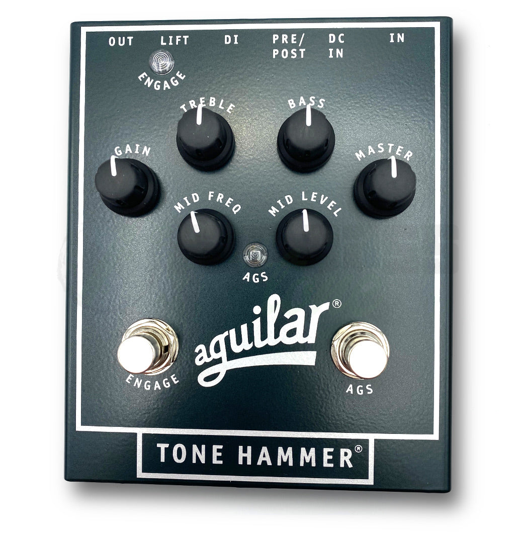 bassmaster pedal Aguilar Tone Hammer Preamp V2 Pedal