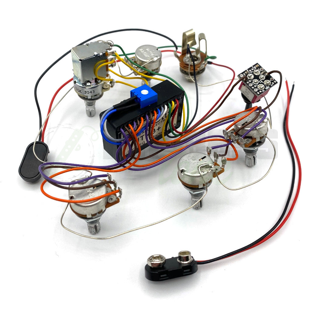 ベース Bartolini NTMB Outboard Preamp Bartolini NTMB 3 Band Bass Preamps