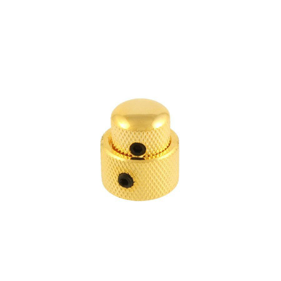 front view of Concentric Metal Dome Gold for Bass Guitar