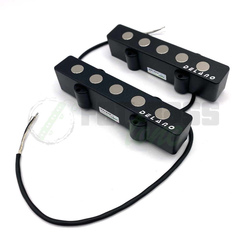 Delano JMVC5 FE/M2 5 String Hum Cancelling Jazz Bass® Pickups