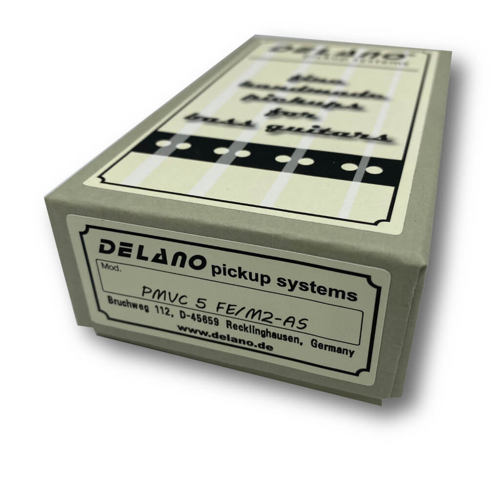 box view of Delano PMVC5 FE/M2-AS 5 String Precision Bass® Pickup for Fender® American Standard®