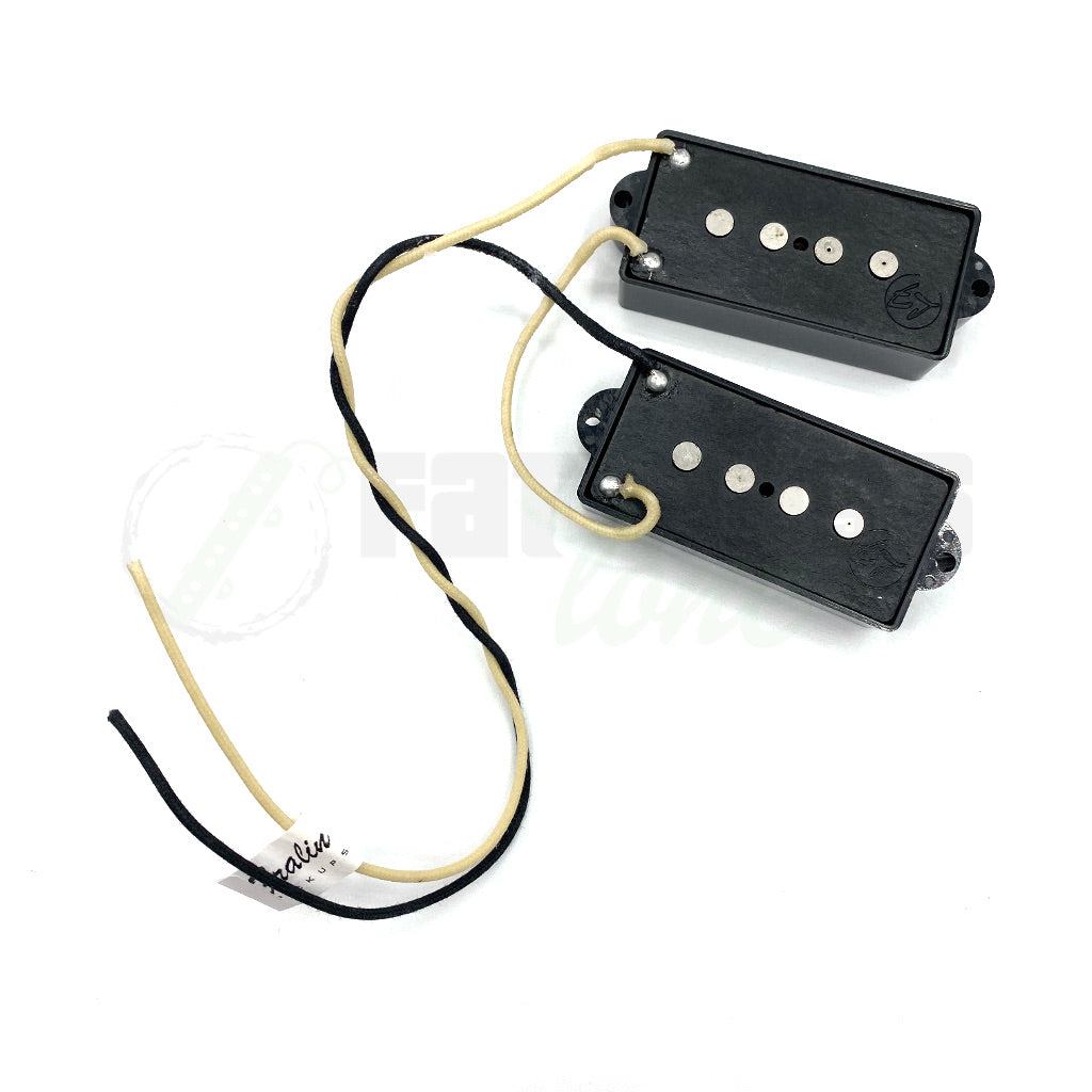 View of Back top of Fralin P Bass® Pickup for Bass Guitar