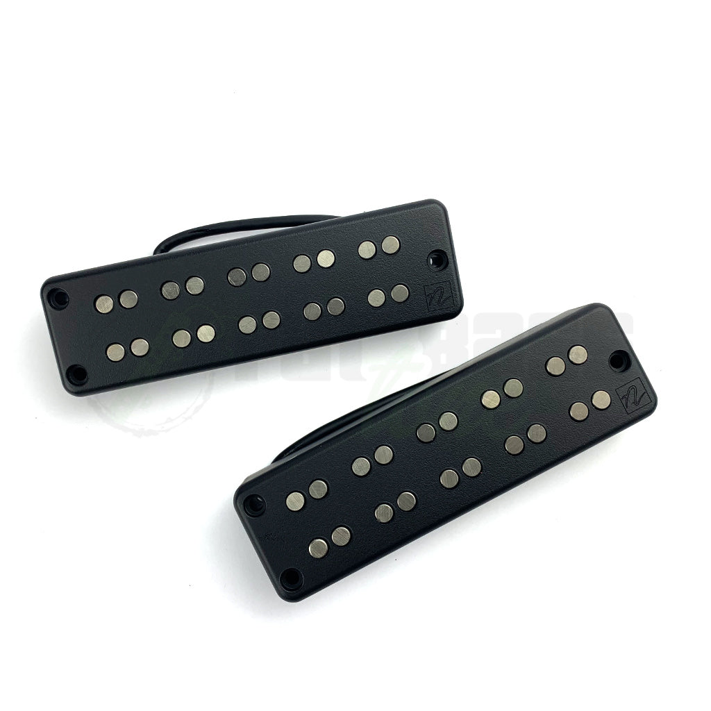 top view of Nordstrand DC5 5 String Bass Pickups 