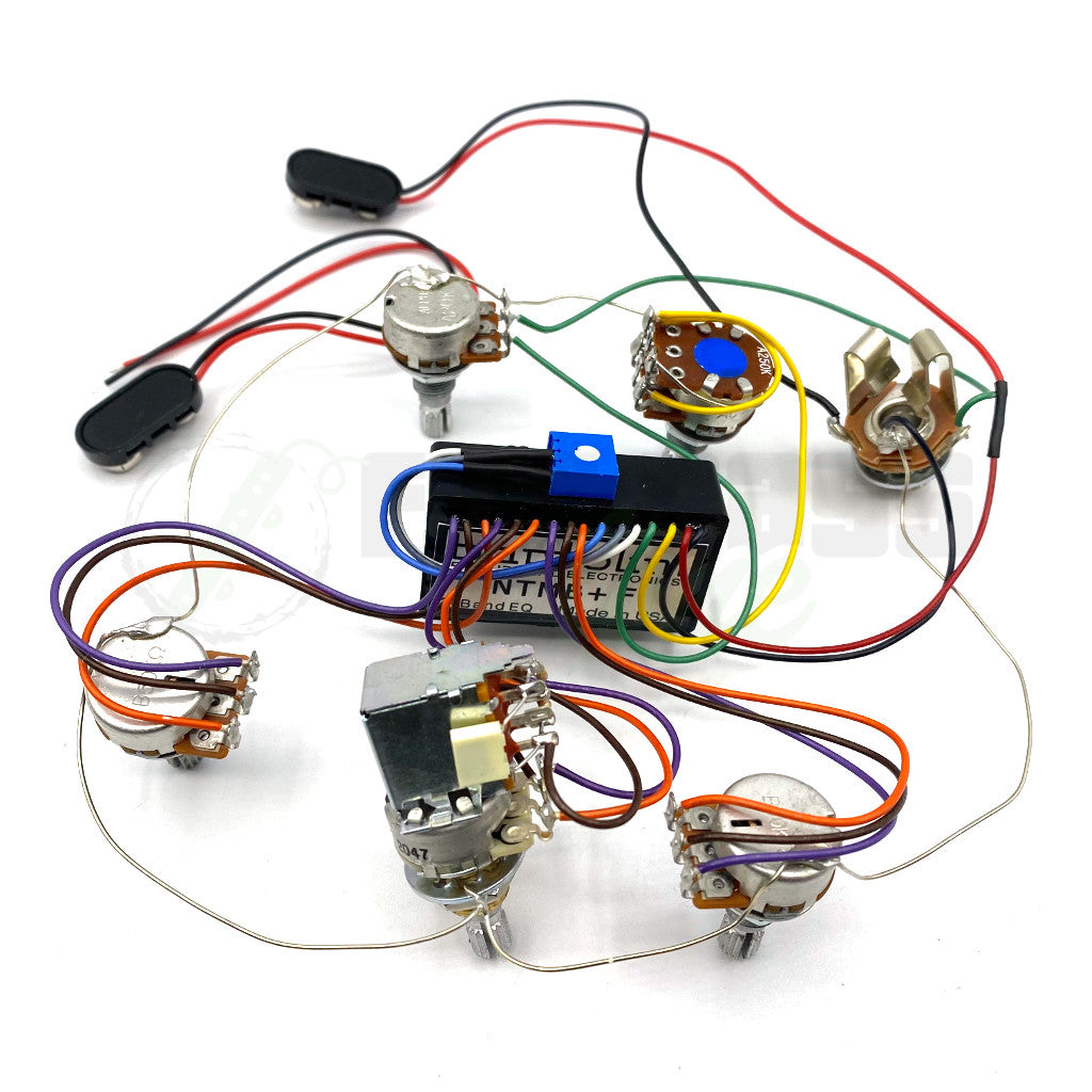 Bartolini NTMB 3 Band Bass Preamps