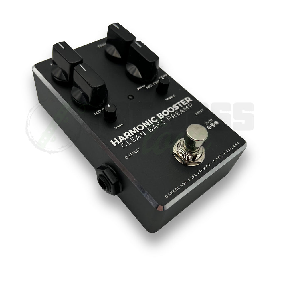 front view of Darkglass Harmonic Booster Bass Preamp Pedal
