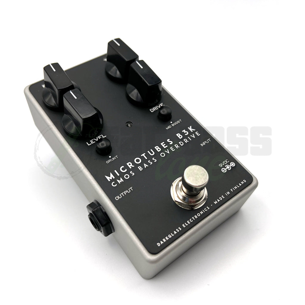 front view of Darkglass Microtubes B3K v2 Overdrive Bass Pedal