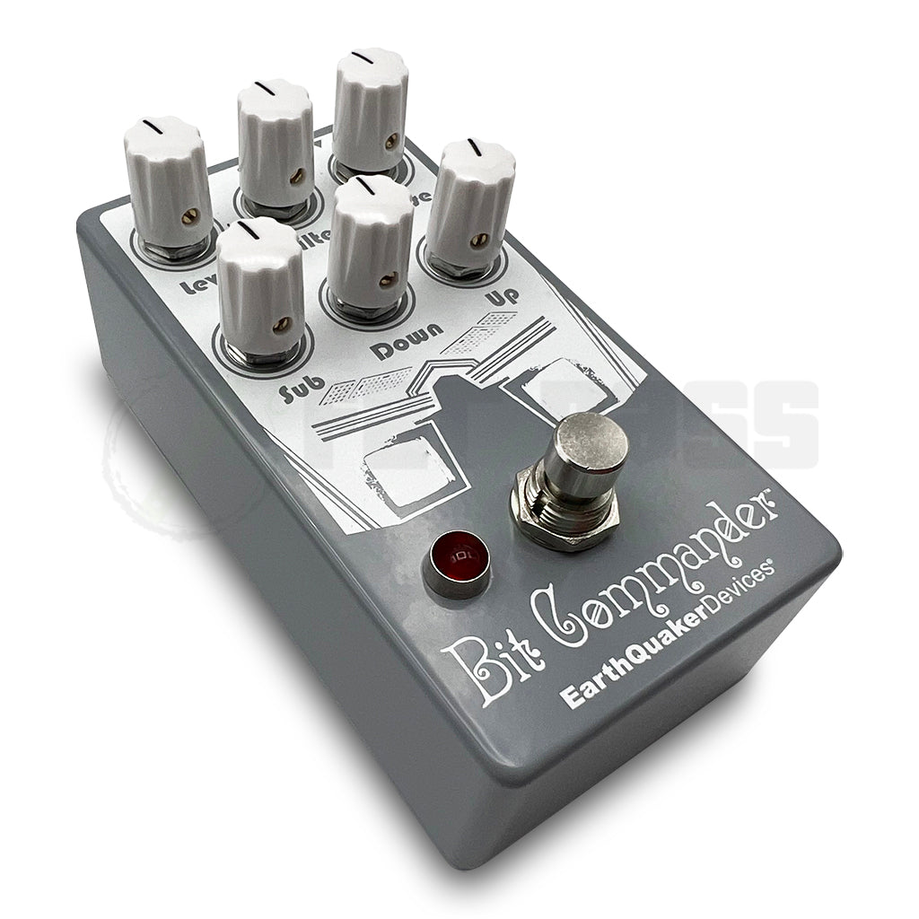 main front view of EarthQuaker Devices Bit Commander Octave Synth V2 Pedal